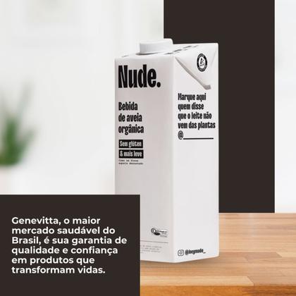 Imagem de Bebida de Aveia Orgânica Nude Original - Kit com 12 unidades (12L)