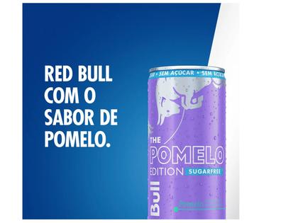 Imagem de Bebida Energética Red Bull Energy Drink Edition Sugarfree Pomelo Zero Açucar 250ml 4 Unidades