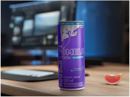 Imagem de Bebida Energética Red Bull Energy Drink Edition Sugarfree Pomelo Zero Açucar 250ml 4 Unidades
