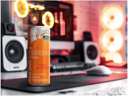 Imagem de Bebida Energética Red Bull Morango e Pêssego 250ml 4 Unidades