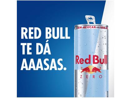 Imagem de Bebida Energética Red Bull Zero 250ml 4 Unidades