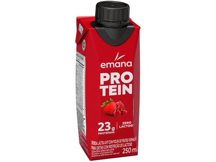 Imagem de Bebida Láctea Emana Protein Sabor Frutas Vermelhas com 23g de Proteínas 250ml