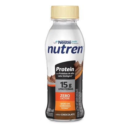 Imagem de Bebida Láctea Nutren Protein 15g de proteínas Chocolate 24x260ml