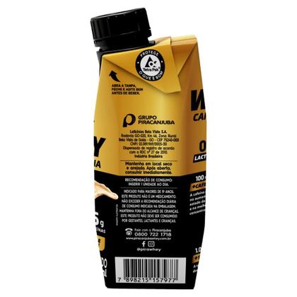 Imagem de Bebida Láctea Piracanjuba Whey Zero Lactose com 15g de Proteína Café + Energia 250ml