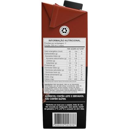 Imagem de Bebida Láctea Pro Force Sabor Chocolate 15g de Proteína 1L Piracanjuba