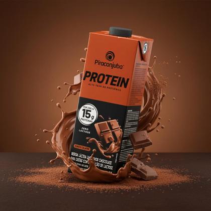 Imagem de Bebida Láctea Pro Force Sabor Chocolate 15g de Proteína 1L Piracanjuba