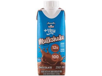 Imagem de Bebida Láctea UHT com 12g de Proteínas +Mu Chocolate sem Lactose 250ml 12 Unidades
