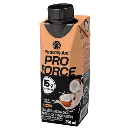 Imagem de Bebida Láctea Zero Lactose Piracanjuba ProForce Coco 15g 250ml UHT