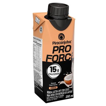 Imagem de Bebida Láctea Zero Lactose Piracanjuba ProForce Coco 15g 250ml UHT
