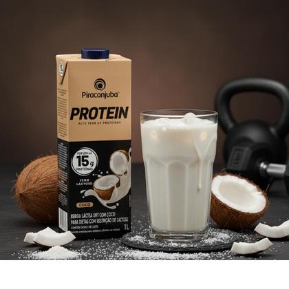 Imagem de Bebida Lactea Zero Lactose ProForce Coco 15g 1L Piracanjuba