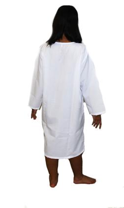 Imagem de Beca Bata Capa Tunica Para Batismo Igreja Santa Ceia GG