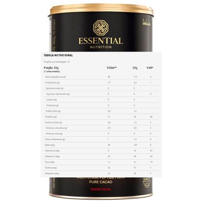 Imagem de Beef Protein Cacao - 480g - Essential Nutrition