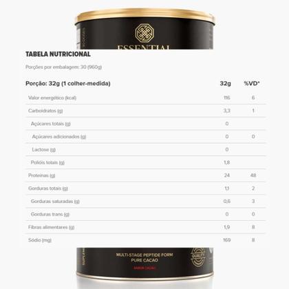 Imagem de Beef protein Cacau (960g) - Essential Nutrition