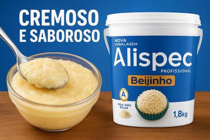 Imagem de BEIJINHO ALISPEC 1,8kg POTE ENROLAR RECHEIO PROFISSIONAL