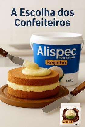 Imagem de BEIJINHO ALISPEC 1,8kg POTE ENROLAR RECHEIO PROFISSIONAL