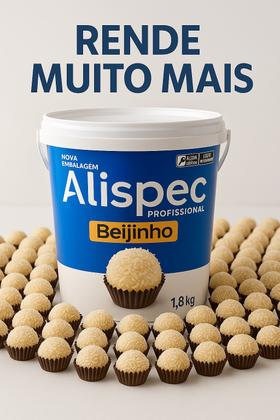 Imagem de BEIJINHO ALISPEC 1,8kg POTE ENROLAR RECHEIO PROFISSIONAL