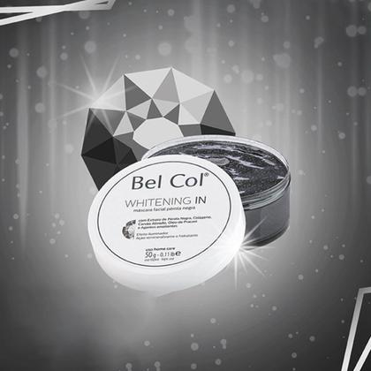 Imagem de Bel Col Whitening IN Mascara Facial Perola Negra 50g