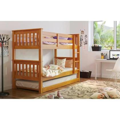 Imagem de Beliche 730LA Com Cama Auxiliar 715LA Mel Acetinado Piratini