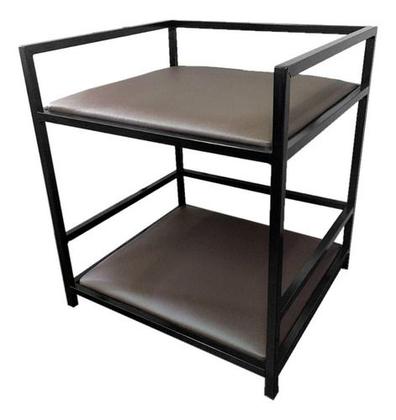 Imagem de Beliche Cama Pet Industrial Cães Peq Gatos Almofada 40x37cm
