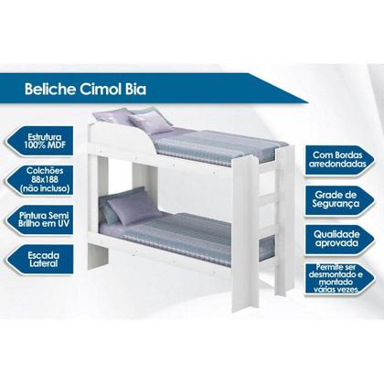 Imagem de Beliche Cimol Bia Branco