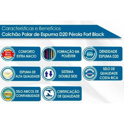 Imagem de Beliche Cimol Ema+2 Colchões Polar Gray D20 Branco