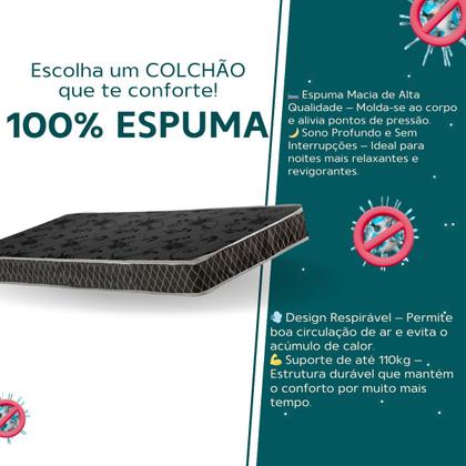 Imagem de Beliche Compacta Funcional 2 Em 1 Vira Duas Camas C/ Colchão