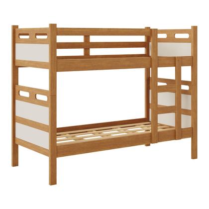 Imagem de Beliche Compacta Funcional 2 Em 1 Vira Duas Camas C/ Colchão