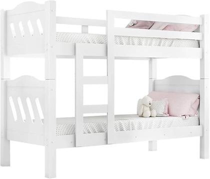 Imagem de Beliche fenix perola branco flex duas camas