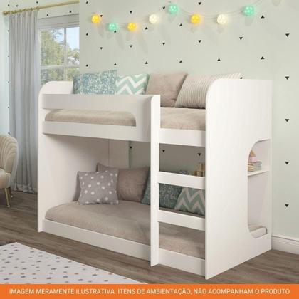 Imagem de Beliche Montessoriana 100% Mdf 1 Prateleira Ema Cimol