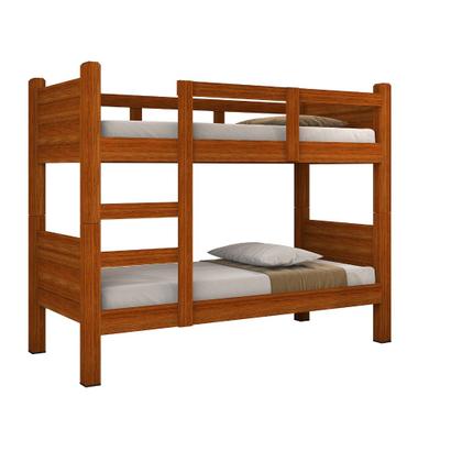 Imagem de Beliche Porto Solteiro MDF Resistente Escada Grade Proteção