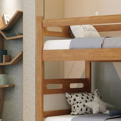 Imagem de Beliche Solteiro Completa Vira duas Camas com Colchão