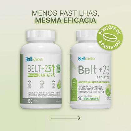 Imagem de Belt 23 bariatric multivitaminico e multimineral 90 pastilhas belt nutrition