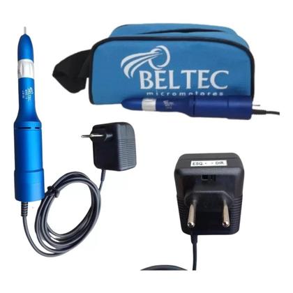 Imagem de BELTEC - Micromotor LB50 Bivolt Lixadeira Unhas - Ganhe 3 Lixas + 2 Brocas Brindes - 2 Velocidades