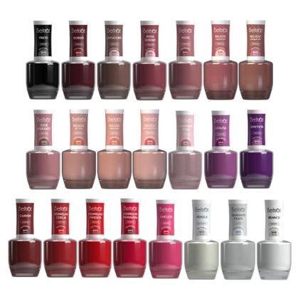 Imagem de Beltrat Esmalte Glitter Diamante Rose 9ml Secagem Rápida FREE!