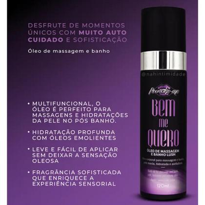 Imagem de Bem Me Quero - Óleo de Massagem e Banho Lush - 120ml