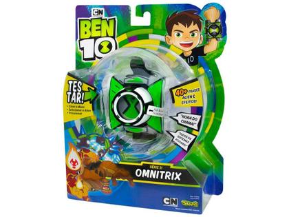 Imagem de Ben 10 Relogio Serie 3 - Omnitrix 10 Aliens Com Luz e 40 Sons / Frases em Portugues - Sunny