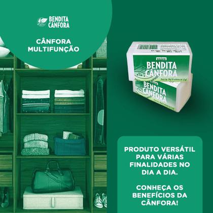 Imagem de Bendita cânfora estojo 28g kit com 12