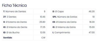 Imagem de Bendix Impulsor de Partida BZM 0976 Citroën Fiat Lancia Mercedes-Benz Peugeot Renault
