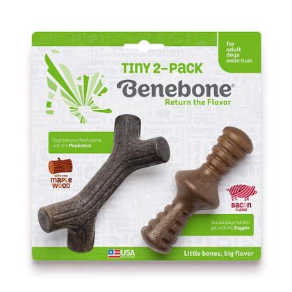 Imagem de Benebone 2-Pack Bacon - Tiny
