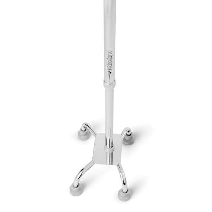 Imagem de Bengala 4 Apoios Pontas Alumínio Leve Para 100kg Ajustável