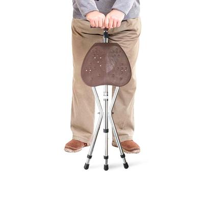 Imagem de Bengala Aluminho com Assento Cromada PRO22 - Procirurgica