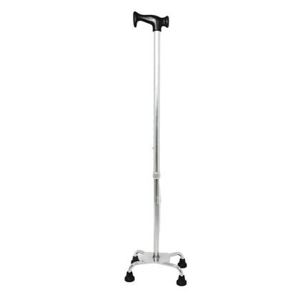 Imagem de Bengala Bastão C/ Regulagem 4 Pontas Idoso Alumínio Leve Ortopedica Altura Regulavel