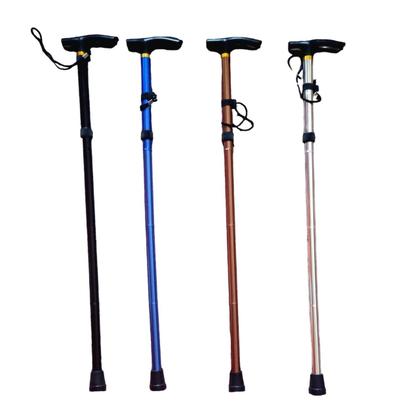 Imagem de Bengala De Alumínio Dobrável Com Regulagem Altura Idoso