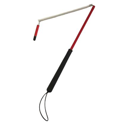 Imagem de Bengala Dobrável Guia Alumínio P/ Deficiente Visual Cegos