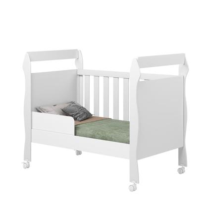 Imagem de Berço 2 Em 1 Vira Mini Cama 100% Mdf Moderno Estiloso Bebê