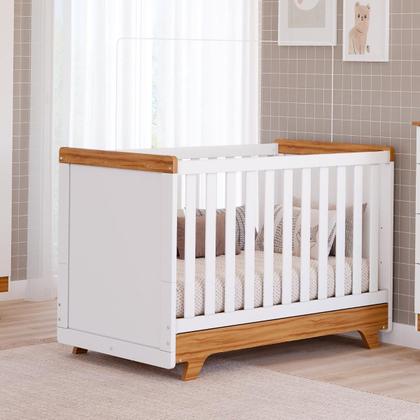Imagem de Berço Americano 2 em 1 Mini Cama Retrô MDF Faura