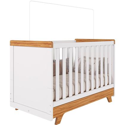 Imagem de Berço Americano 2 em 1 Mini Cama Retrô MDF Faura