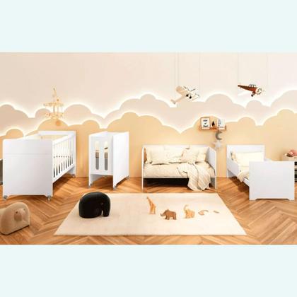 Imagem de Berço Americano 4 em 1 Evolution com 02 Colchões