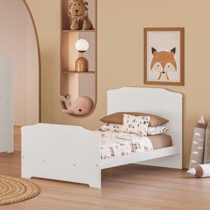 Imagem de Berço Americano Com Colchão Incluso D18 70x130cm, Multifuncional 3 Em 1 Mini Cama