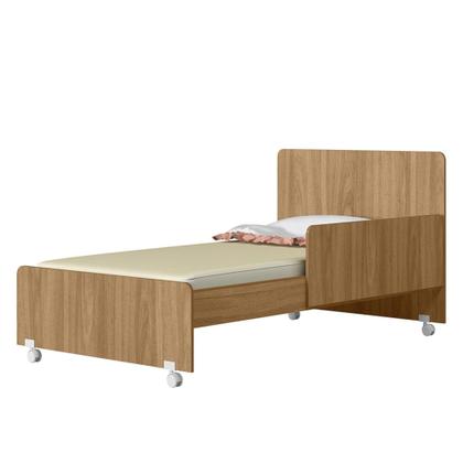 Imagem de Berço Americano Mini Cama Com Rodízios Charme Nature/Off Z49 - Mpozenato